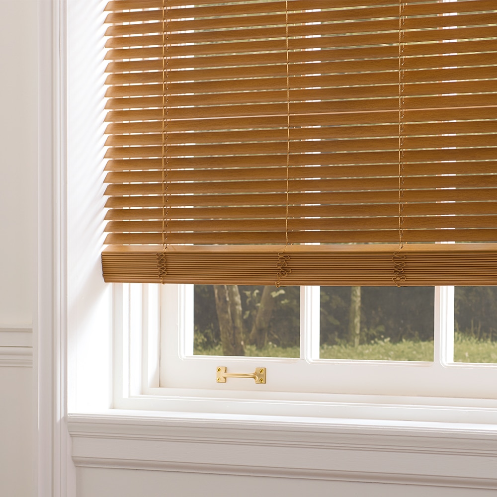 1 inch deals faux wood blinds