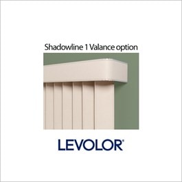 Levolor Valance Clip for Vertical Blinds with DesignLine