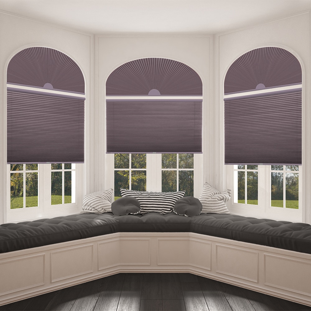 Arched window best sale blinds