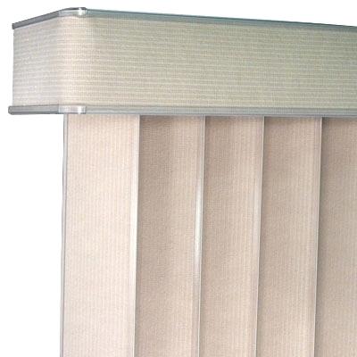 Valance for deals vertical blinds