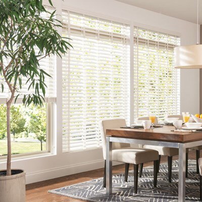 blinds wood faux blind bali beveled double composite window depot custom homedepot decor